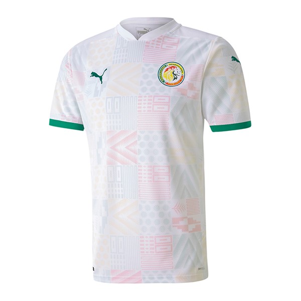Tailandia Camiseta Senegal Segunda Equipación 2020 Blanco